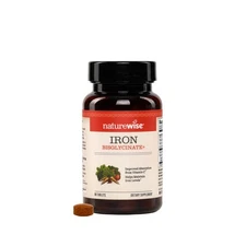 Vegan Iron Supplement for Women & Men - Gentle on Stomach High Absorption - C...