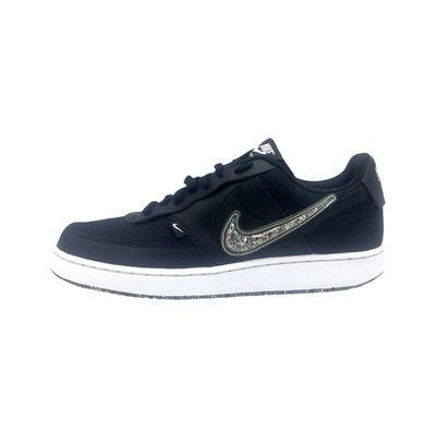 Nike Schuhe Leder schwarz Herren Sneaker Größe 43 Model Court Vision Freizeit