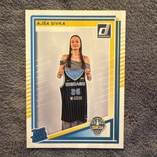 2025 Panini WNBA Donruss - Ajsa Sivka #93 - Rated Rookie - Chicago Sky