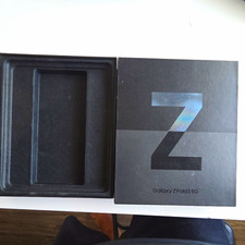 Samsung Galaxy Z Fold3 5G Empty Retail Box Black, Compatible For Samsung