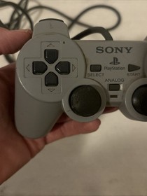 Sony PlayStation 1 One PS1 DualShock Analog Controller SCPH-1200 W/ Extension
