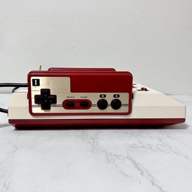 Nintendo Famicom Console w/ Box HORI Controller Tested Working Cleaned Japan Set