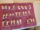 Marx Battlegound/Desert Fox Germans Light Gray 26 Figures