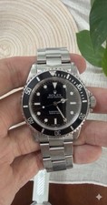 Rolex 1997-1998 Submariner 14060 U Serial No Date Tritium Dial Service Papers