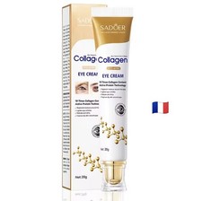 Crème Anti-Rides hydratante Anti cernes Avec Collagène Contour des yeux. neuve.