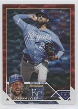 2023 Topps Update Red Foil 148/199 Jordan Lyles #US190 3q5