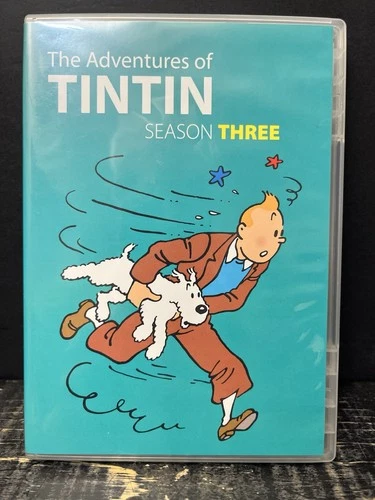 The Adventures of Tintin: Season Three (DVD)  2 Disc Set Like New aa