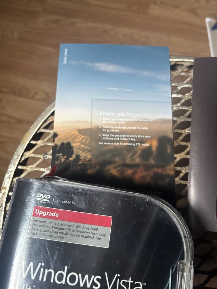 Microsoft Windows Vista Ultimate Upgrade DVD de 32 bits y 64 bits Foto 3 de 4