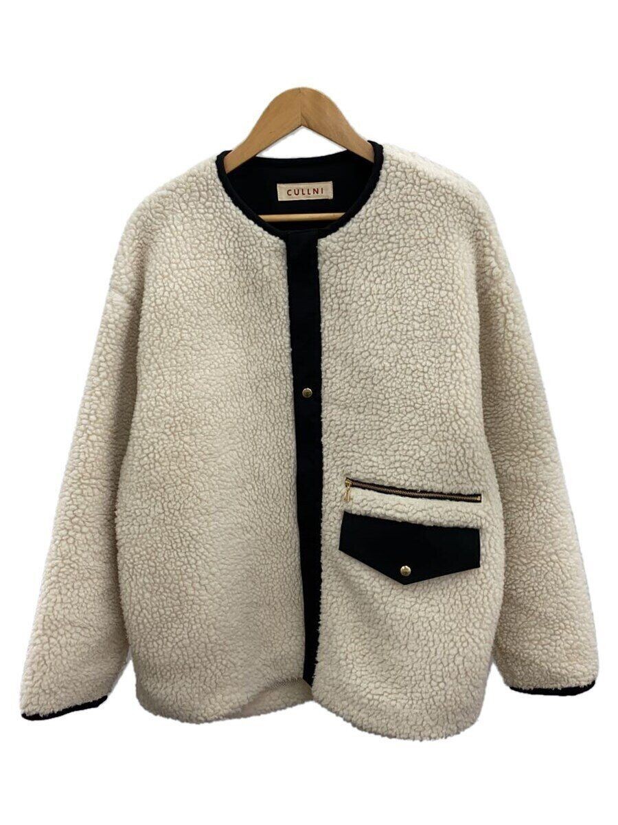 ALTRA CULLNI Altro Giacca Pile 2 Poliestere Panna Tinta Unita 19 AW 049