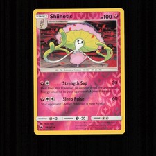 Shiinotic 98/147 Rare Burning Shadows Pokemon Reverse Holo Near Mint