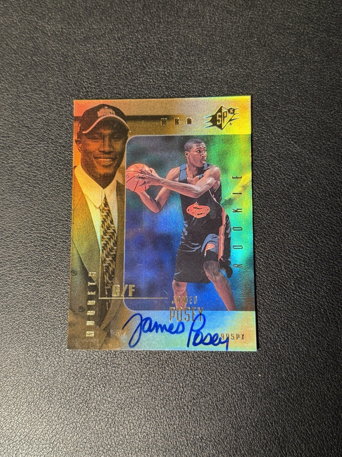Upper Deck 1999-00 SPx James Posey Rookie Autograph #108 Serial #2353/2500