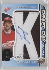 2017-18 SP Game Used Past 22/35 Evgeny Svechnikov #DDM-ES Auto 0c3