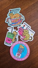 cute cat stickers, Kawaii designs