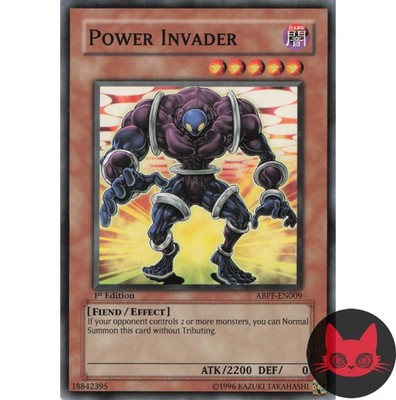 Yugioh Power Invader ABPF-DE009 Common 1. Auflage NM