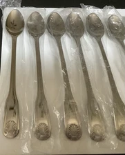 10 Quality Iced Tea Spoons Stainless Steel 7.5” Long Handle Ice Tea Coffee(3fl)