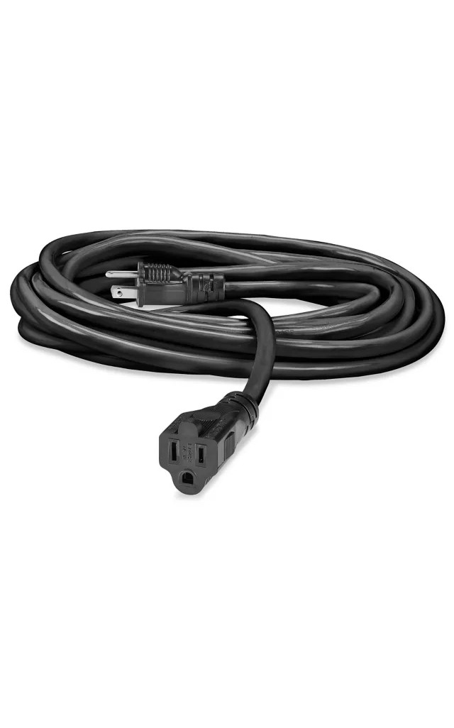 УДЛИНИТЕЛЬ ULINE HEAVY DUTY, 25 - ЧЕРНЫЙ