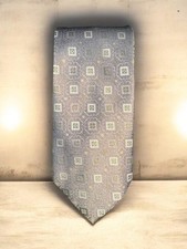 Classic Lavender/Silver Geometric Pattern Men s Tie