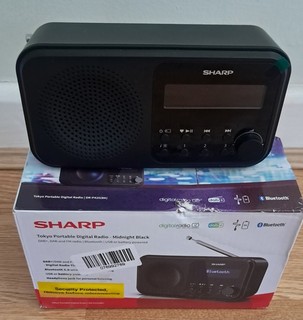 SHARP Tokyo Portable Radio DAB DAB and FM with Bluetooth