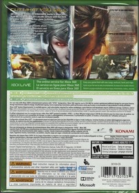 Metal Gear Rising: Revengeance Xbox 360 BC XB1 (Brand New Factory Sealed US Vers