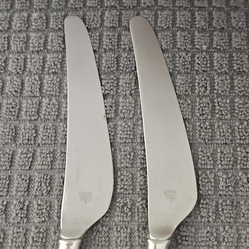 Dansk Romance Dinner Knives Set of 2 Stainless  Flatware - 第 4/10 張圖片