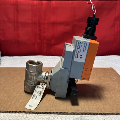 Belimo NRQX24-1 Control Damper Actuator with B238 1 1/2  Ball Valve