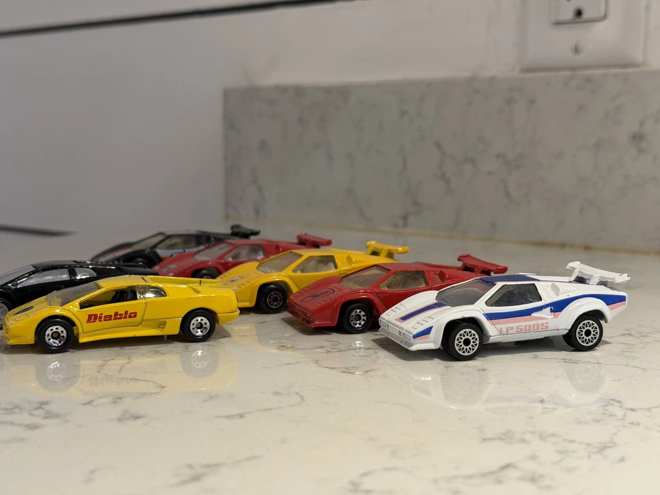 Colección Matchbox Lamborghini 1985 y 1995 vintage, 7 coches Foto 4 de 4