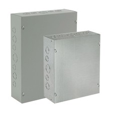 Hoffman ASE6X6X4 Enclosure 6"x6"x4" Mild Steel NEMA 1 Indoor Junction Box