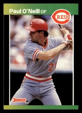 Paul O'Neill 1989 Donruss #360 Cincinnati Reds BASEBALL *083