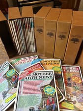 8 Slipcases with about 48 journals: The Mother Earth News 8 Slipcases with about 48 journals: The Mother Earth News