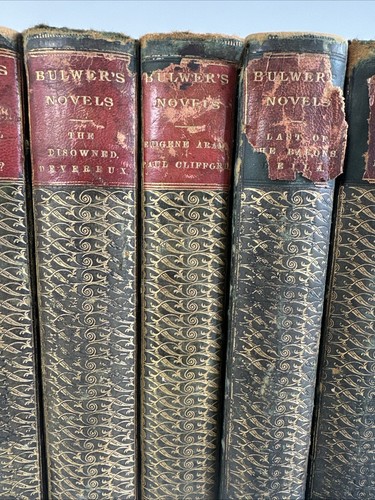 Antique Bulwers Novels, 12 volumes - Picture 3 of 12