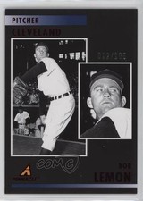 2023 Panini Chronicles Pinnacle Red /100 Bob Lemon #5 HOF pe8