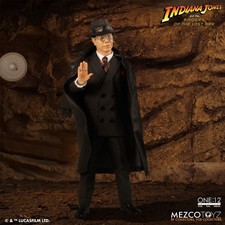 Mezco one:12 Indiana Jones Actionfigur Major Toht Filmfigur mit Kleidung