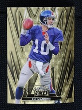 2024 Leaf Metal Pre-Production Proof Gold Super Prismatic 1/1 Eli Manning #38