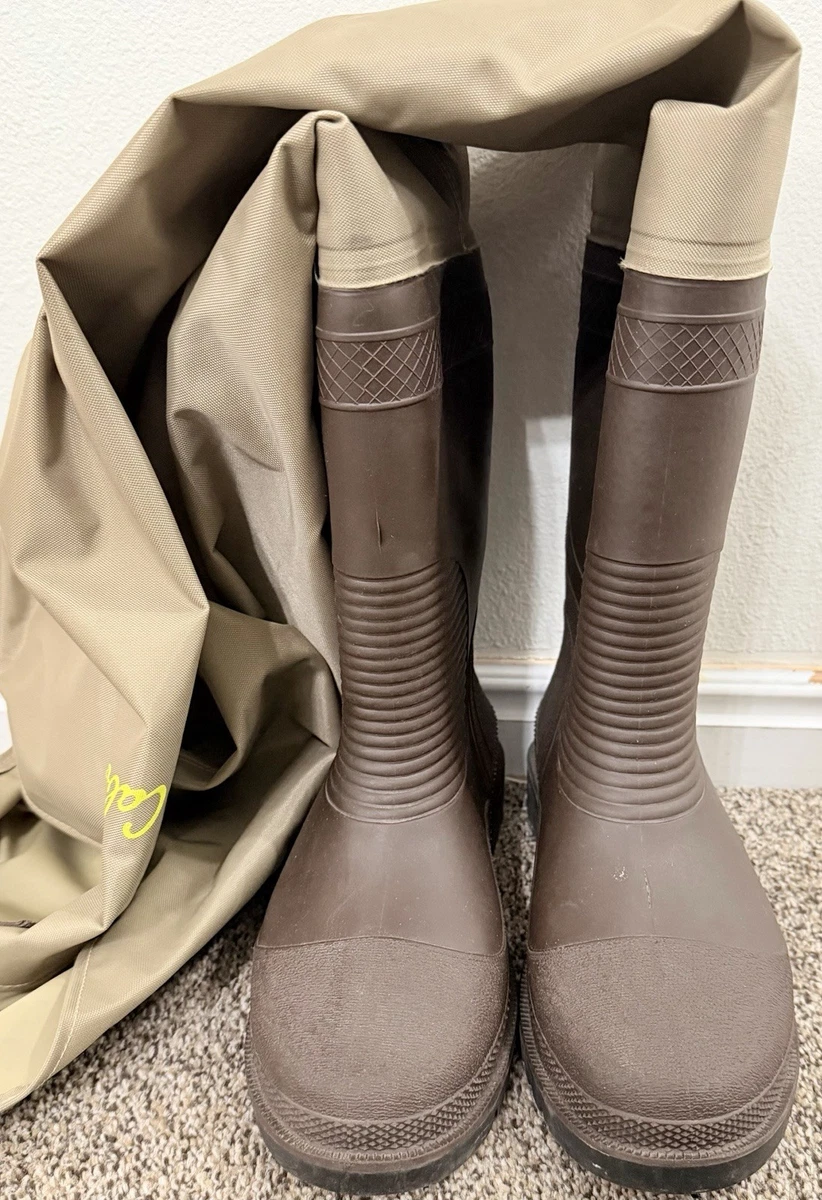 Waders Cabela's Homme Cuissard Pêche Nylon Vert Moyen - Occasion