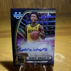 Robert Wright III 2024-25 Bowman Chrome U AUTO  Black Wave Baylor