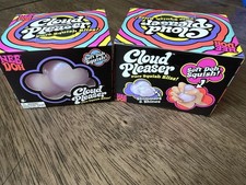 Nee Doh Cloud Pleaser Soft Doh Squish Tactile Squeeze Toy, Purple LOT OF 2