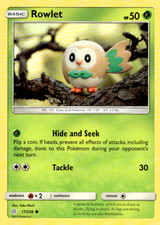Rowlet 17/236 Common Regular SM - Cosmic Eclipse NM on eBay