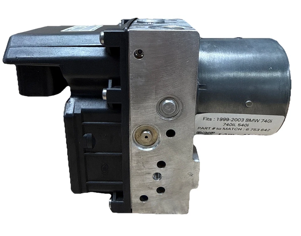 Módulo de bomba de freno ABS reacondicionado 1999-2003 BMW 740i L 750i 540i | 6 753 642 Foto 4 de 4