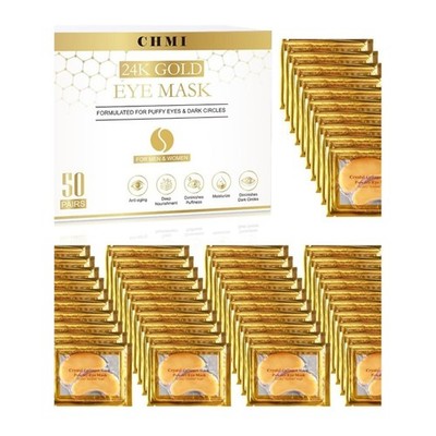 5 Pairs Under Eye Patches  - 24K Gold Eye Patches Collagen Skin Care