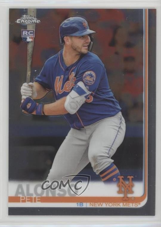 2019 Topps Chrome Pete Alonso #204 0k26