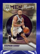 2020-21 Panini Mosaic Stephen Curry #16 Men of Mastery Golden State Warriors
