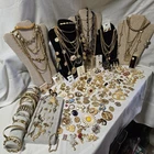 Vtg Lot 200 Trifari Necklace Earrings Avon Napier Signed Unsign GOLD TONE 6#