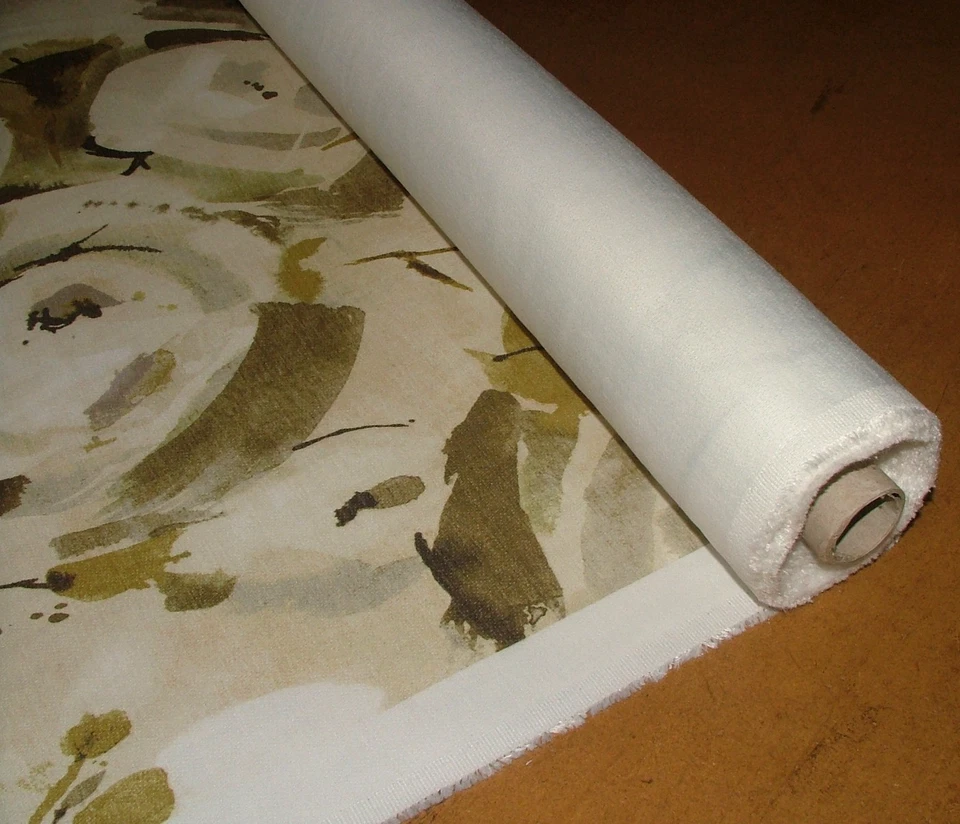 Prestigious Textiles Plüsch Stoff _ Marsella Weide Polster 7 Meter Rolle - Bild 4 von 4