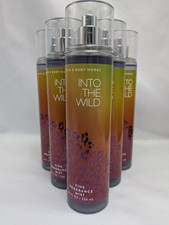 Qty 6 New Bath Body Works INTO THE WILD Fine Fragrance Mist 8 fl oz
