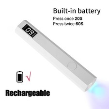Lampe Ongles UV LED Portable YIKOOLIN Mini Rechargeable Gel Timer USB