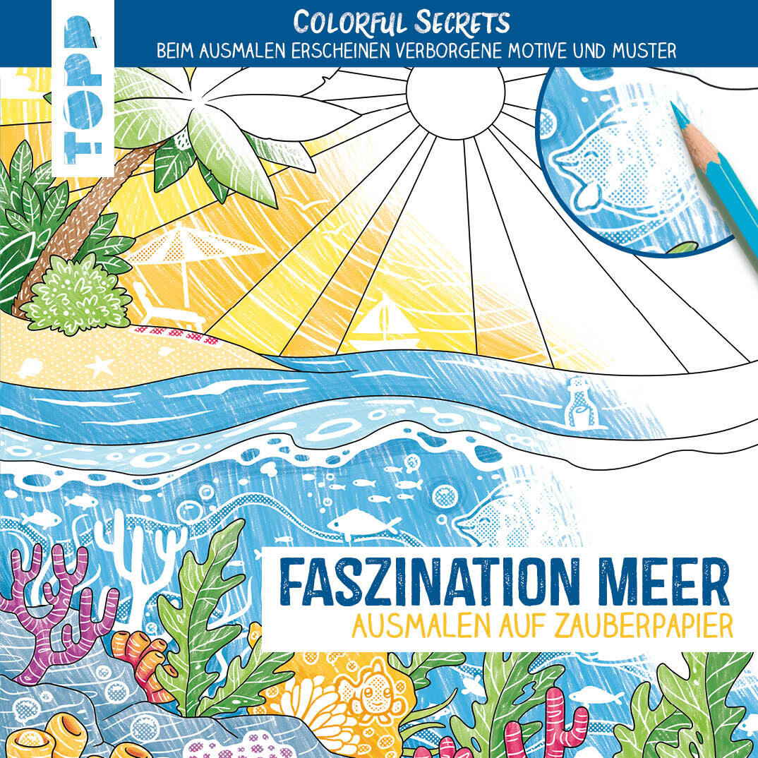 Thumbnail - Natascha Pitz / Colorful Secrets - Faszination Meer (ausmalen Auf