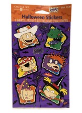 Vintage Y2K Rugrats Halloween Stickers Sealed American Greetings