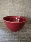 Vintage Large BAUER  Los Angeles Ringware # 12 Bowl  RED