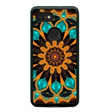 Weird psychedelic Shapes Mural Art Case Cover For Google Pixel 3 3XL 2XL