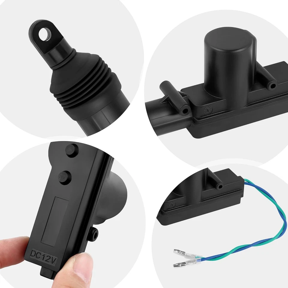 4x Universal Car Auto Heavy Duty Power Slave Door Lock Actuator Motor 2 Wire 12V - Image 4 of 4